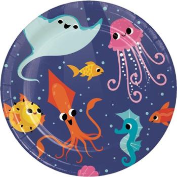 Unter dem Meer Party Teller Ocean